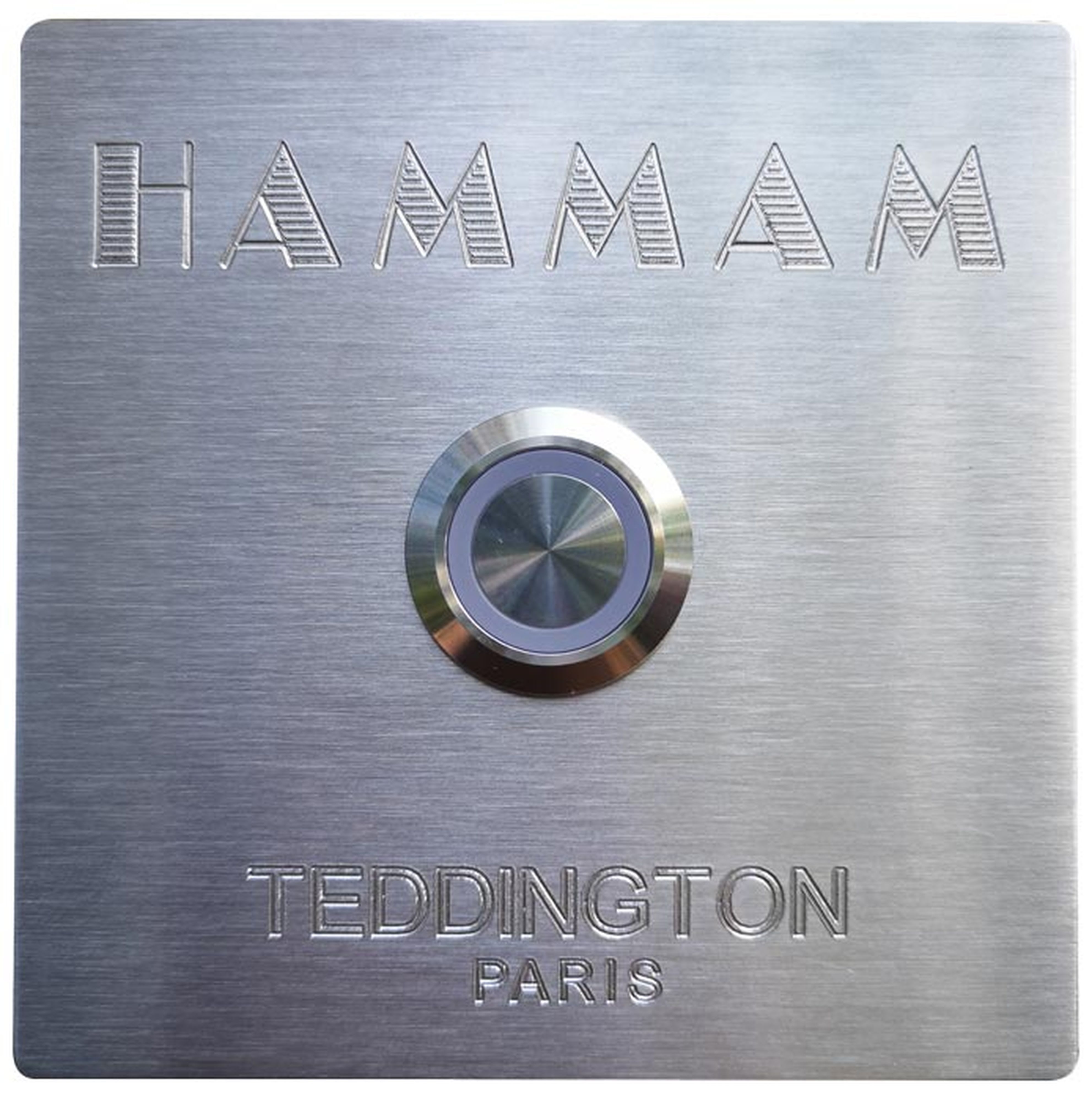 Teddington - Bouton Poussoir Rouge / Bleu 24 V AC avec 6 câbles 2 mètres