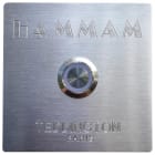 Teddington - Bouton Poussoir Rouge / Bleu 24 V AC avec 6 câbles 2 mètres