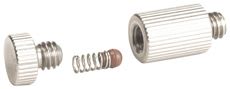 Teddington - Buse H.P. Acier Nickelé anti-goutte avec filtre 25 µm - 4,7 L/h à 70 bars