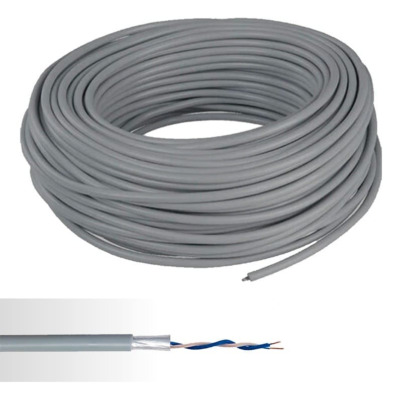 Teddington - Câble blindé une paire AWG20 pour rallonge de sonde de température, au mètre