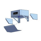 Teddington - Caisson de ventilation pour diffusion de la vapeur en ambiance pour SKE 05 - 400
