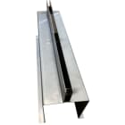 Teddington - Diffuseur à fente en INOX de 12mm, h 90 mm 90-130 m3/h par m. (longueur 2 m)