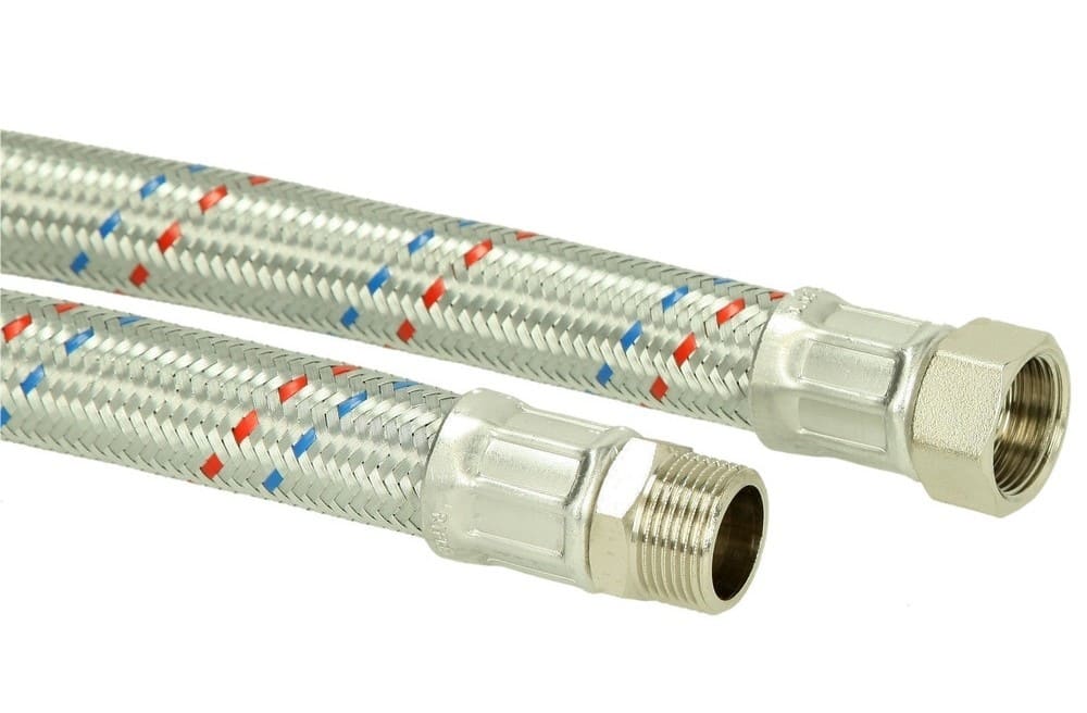 Teddington - Flexible de chauffage en INOX - 0,7 mètre - ¾ MF
