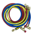 Teddington - Flexibles de charge 180 cm (x3) avec vannes de sécurité sur prise Schrader