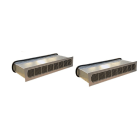 Teddington - Gaines avec filtre et grilles aluminium pour déshumidificateur CDP 50T