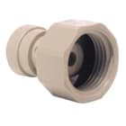 Teddington - Raccord fileté 3/4" BSP + joint pour tube eau osmosée 3/8"
