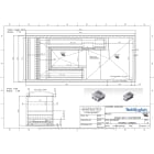 Teddington - Cabine hammam sur-mesure 18 m3 prête à carreler en panneaux de 80 mm