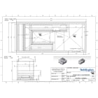 Teddington - Cabine hammam sur-mesure 18 m3 prête à carreler en panneaux de 80 mm