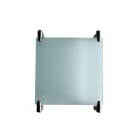 Teddington - Plaque en verre de protection de la sortie vapeur pour hammam 200 x 300 mm