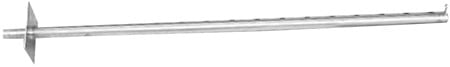 Teddington - Rampe vapeur INOX standard,diam.35 mm, longueur 1050 mm