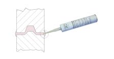 Teddington - Mastic colle pour étanchéité et connexion des gaines