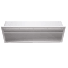 Teddington - Rideau d'air électrique 12-24 kW Encastré 2 mètres - Grille blanche RAL9016