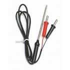 Teddington - Sonde thermocouple type K à piquer 77 mm avec fiches, -50°C à 250 °C