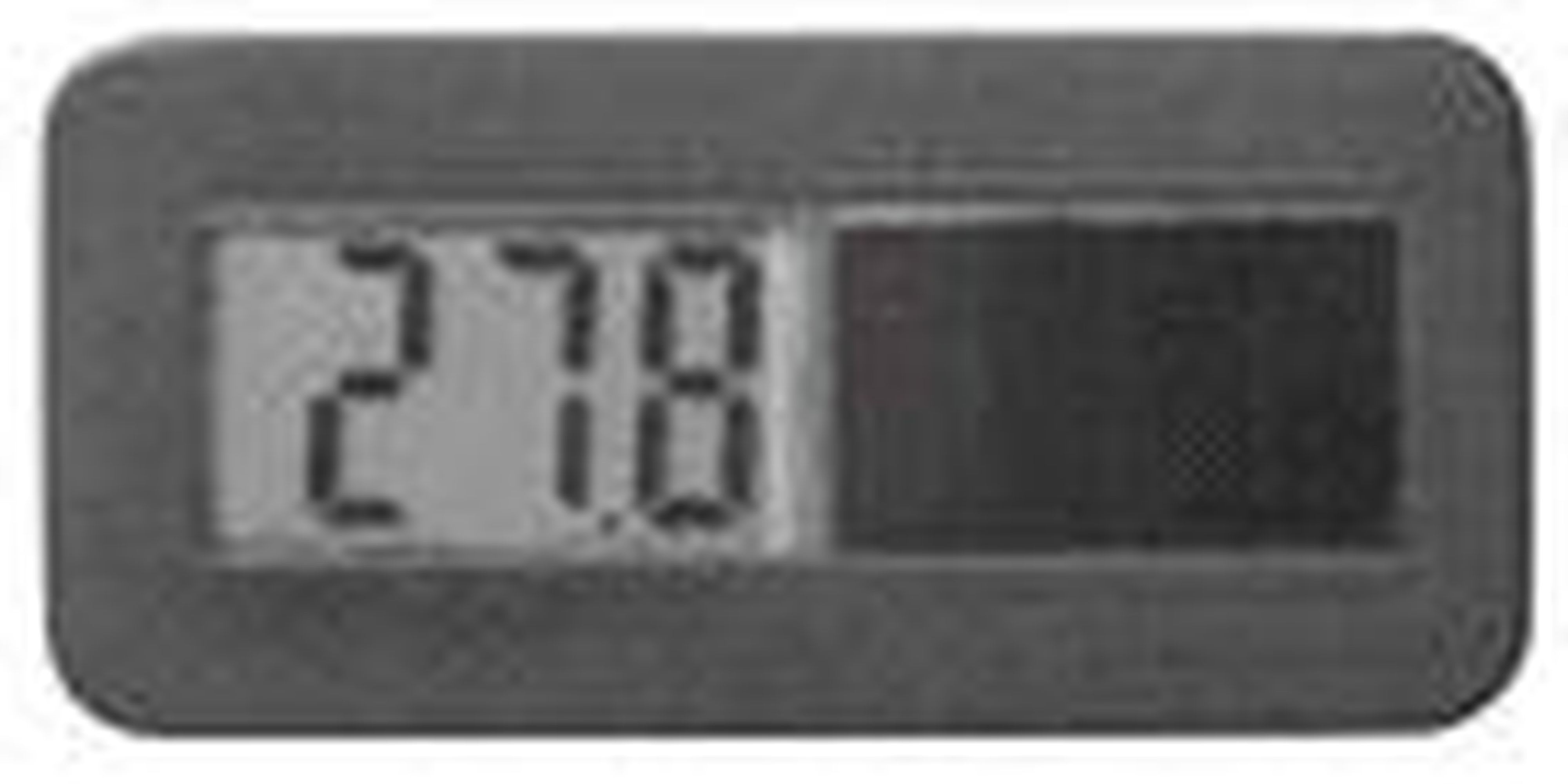 Teddington - Indicateur numérique de température noir solaire, sonde 1 mètre