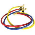 Teddington - Flexibles de charge 150 cm (x3) avec vannes (J : 1/4"-1/4", RB : 1/4"-5/16")