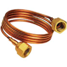 Teddington - Tube capillaire avec poussoir pour schrader, écrou 1/4", longueur 600 mm