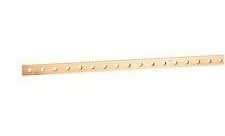 Atx - JBEP - Barre de terre longueur 1m section 12 x 2 mm Cuivre