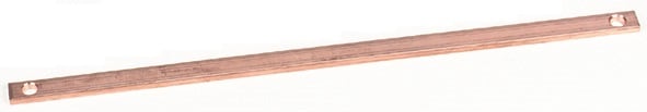 Atx - JBES - Barre de terre longueur 310mm section 12 x 4 mm Cuivre