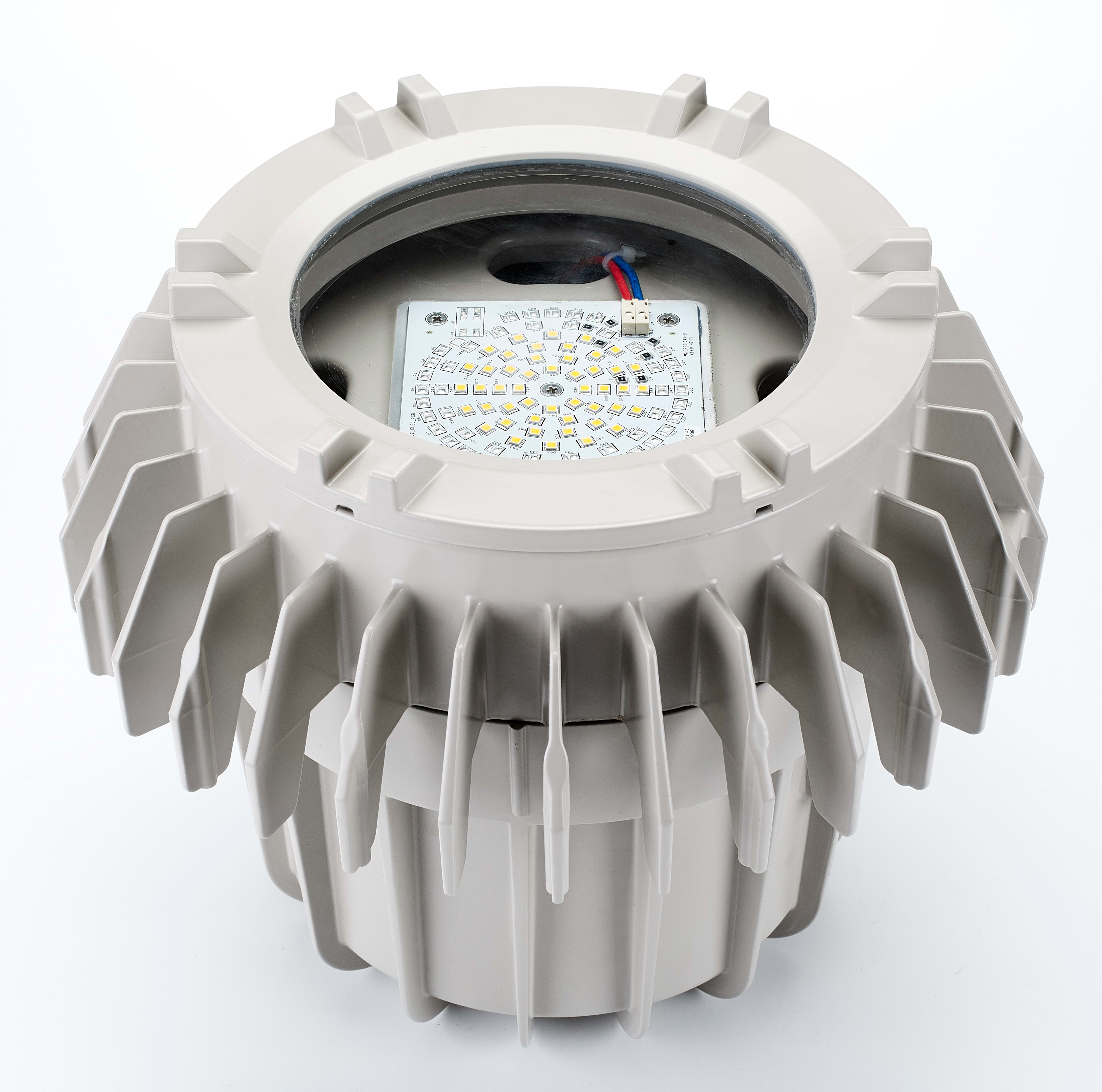 Atx - CLED - Verrine claire pour luminaire à led CLED ATEX / IECEx