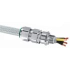 Atx - E1FX - Presse etoupe cable arme Laiton nickelé M25 ATEX / IECEx