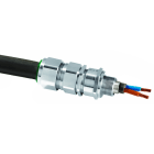 Atx - E2FX - Presse etoupe cable arme Laiton nickele 3-4 NPT