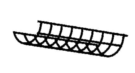 Atx - FD - Grille de protection 0,335m Acier