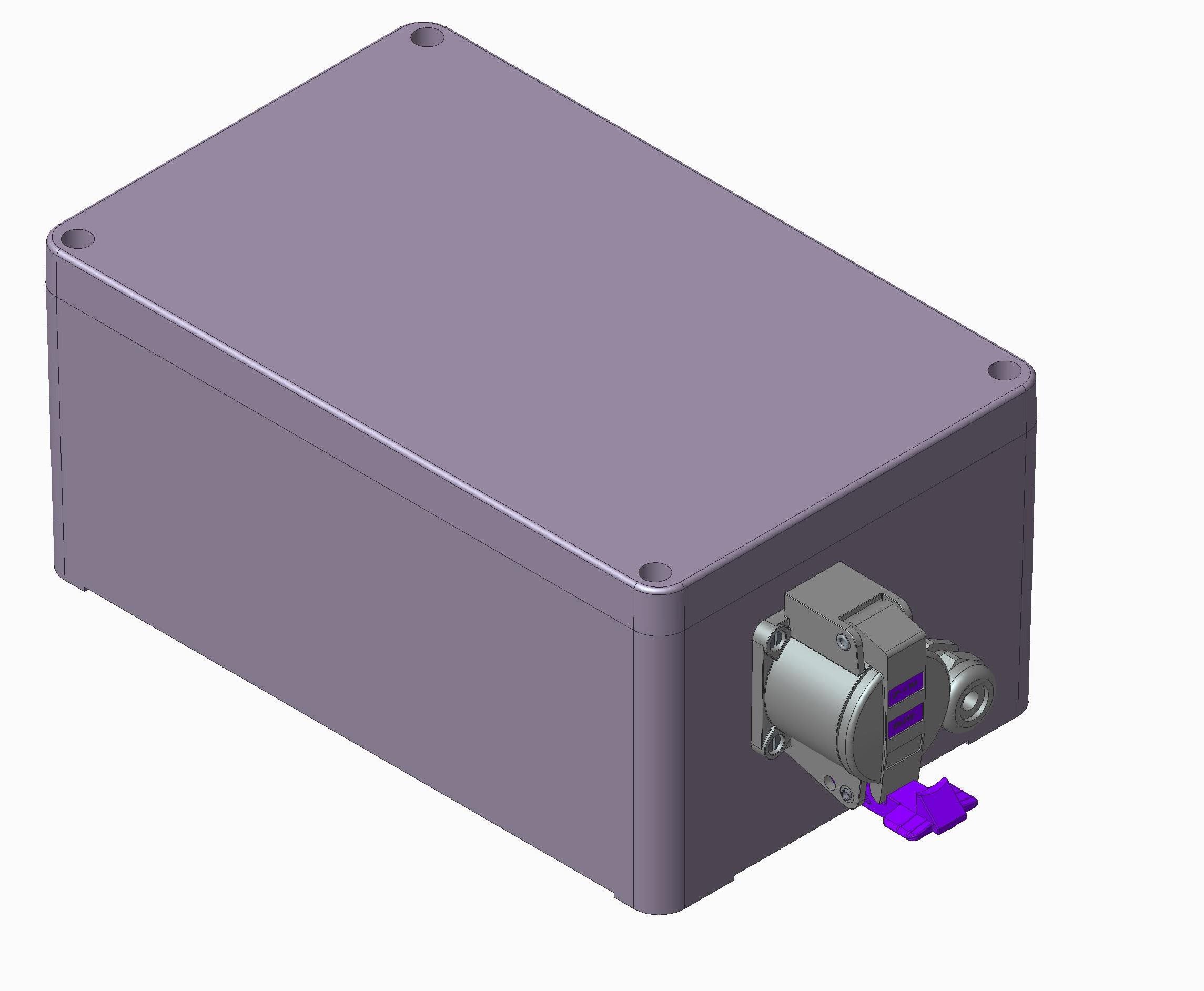 Atx - MRE - Bloc de prises 1 x 16A 2P+T 24V Polyester