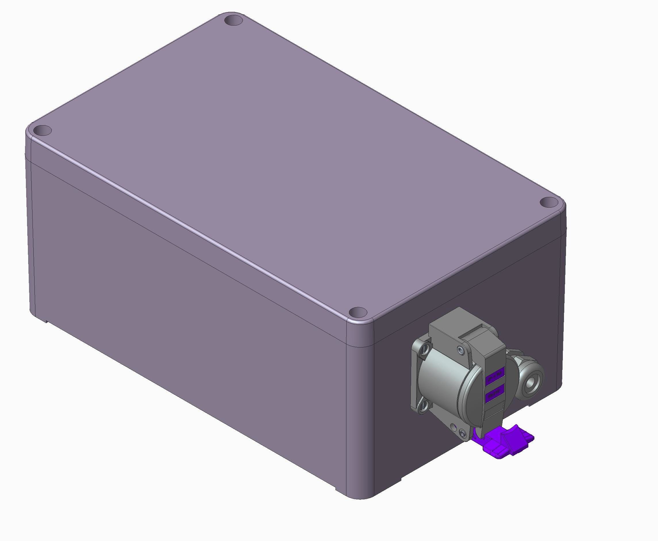 Atx - MRE - Bloc de prises 1 x 16A 2P+T 24V Polyester
