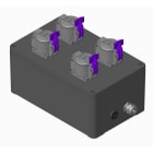 Atx - MRE - Bloc de prises 4 x 16A 2P+T 230 V