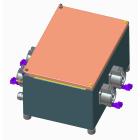 Atx - MRE - Bloc de prises 4 x 16A 2P+T 230-400 Vac / 24 Vac