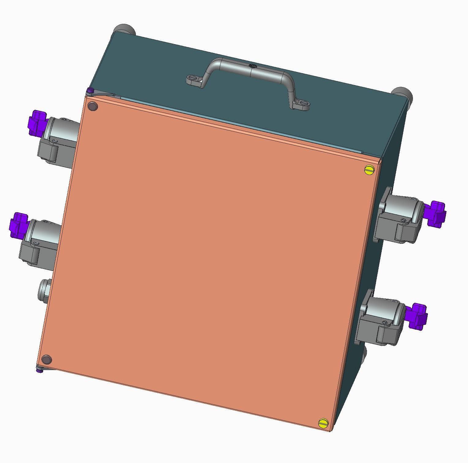 Atx - MRE - Bloc de prises 4 x 16A 2P+T 230-400 Vac / 24 Vac