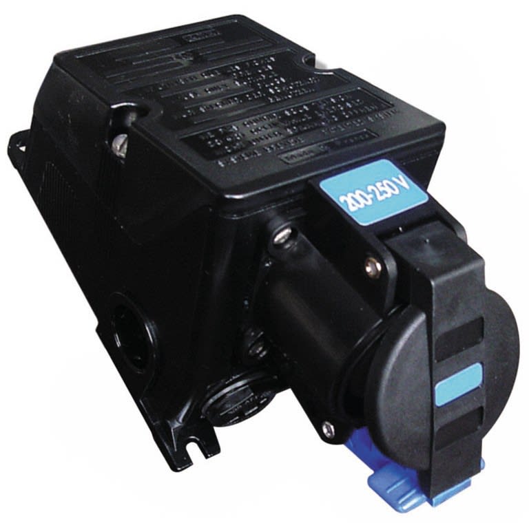 Atx - PRE - Prise Murale 16A 3P Polycarbonate ATEX / IECEx 40-50 V 50/60 Hz