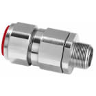 Atx - PX2K - Presse etoupe cable arme Laiton nickelé 1/2" NPT ATEX / IECEx