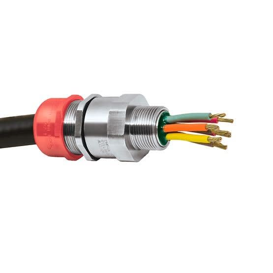 Atx - PXREX - Presse etoupe cable non arme Laiton nickelé M20 ATEX / IECEx