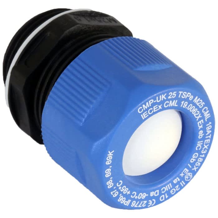 Atx - TS - Presse etoupe cable non arme Polyamide M16 bleu ATEX / IECEx