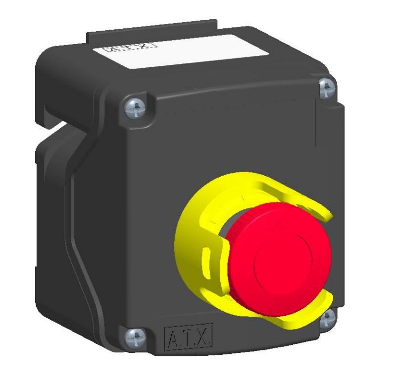 Atx - Unicode 2 - Poste de commande 1 fonction Polycarbonate