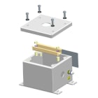 Atx - Unicode 2 - Poste de commande 1 fonction vide Acier Inox 316L