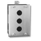 Atx - Unicode 2 - Poste de commande 3 fonctions vide Acier Inox 316L