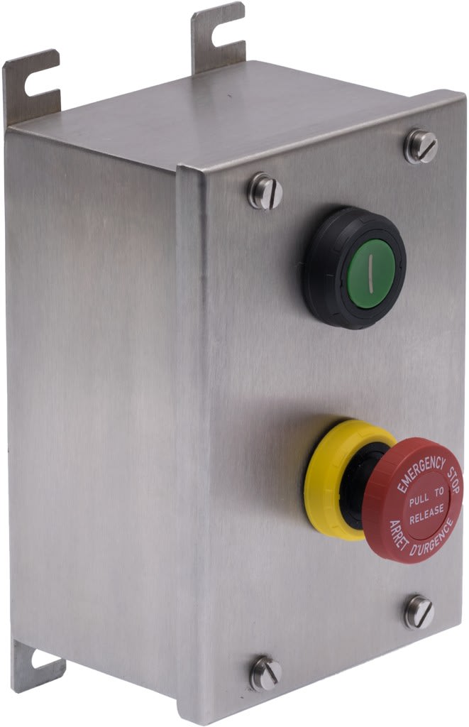 Atx - Unicode 2 - Poste de commande 2 fonctions Acier Inox 316L