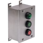 Atx - Unicode 2 - Poste de commande 3 fonctions Acier Inox 316L
