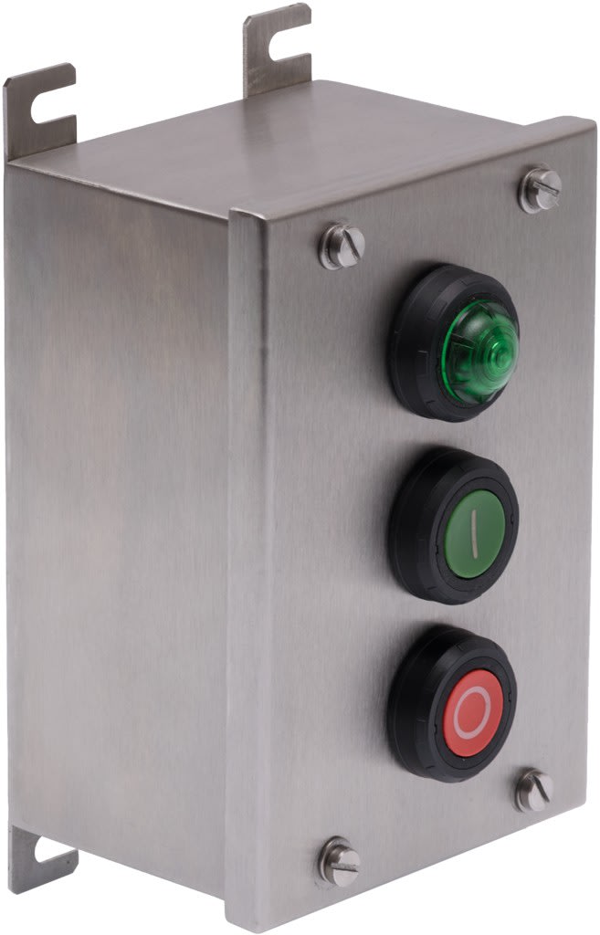 Atx - Unicode 2 - Poste de commande 3 fonctions Acier Inox 316L