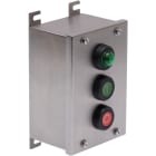 Atx - Unicode 2 - Poste de commande 3 fonctions Acier Inox 316L