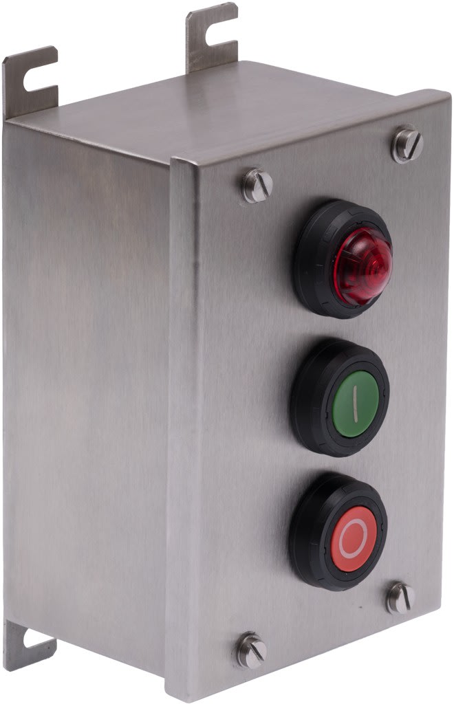 Atx - Unicode 2 - Poste de commande 3 fonctions Acier Inox 316L