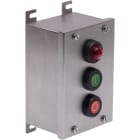 Atx - Unicode 2 - Poste de commande 3 fonctions Acier Inox 316L