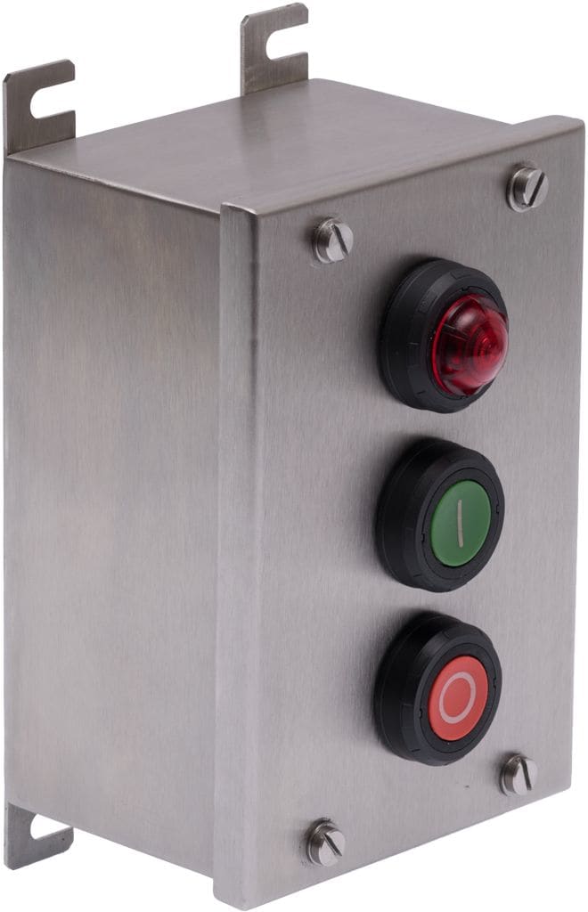 Atx - Unicode 2 - Poste de commande 3 fonctions Acier Inox 316L