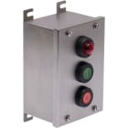 Atx - Unicode 2 - Poste de commande 3 fonctions Acier Inox 316L