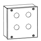 Atx - Unicode 2 - Poste de commande 4 fonctions vide Acier Inox 316L