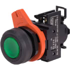 Atx - Unicode 2 - Bouton poussoir lumineux rouge montage couvercle