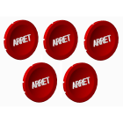 Atx - Unicode 2 - Lot de 5 pastilles rouges ARRET