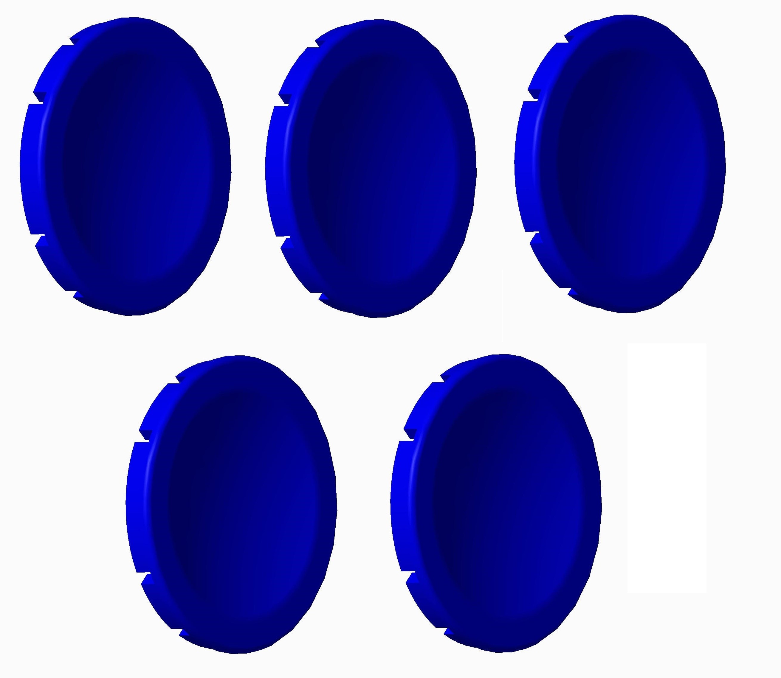 Atx - Unicode 2 - Lot de 5 pastilles bleues